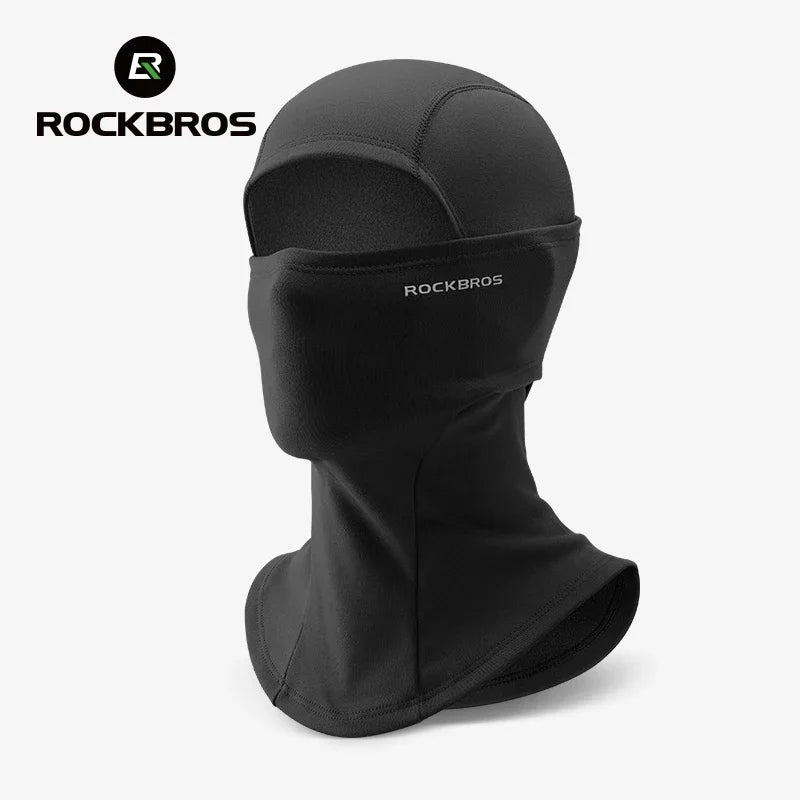 ROCKBROS Winte Maskr Balaclava Scarf Keep Warm Moto Cyling Mask Fishing Skiing Mask Bicycle Scarf Motorcycle Scarf Bike Hat