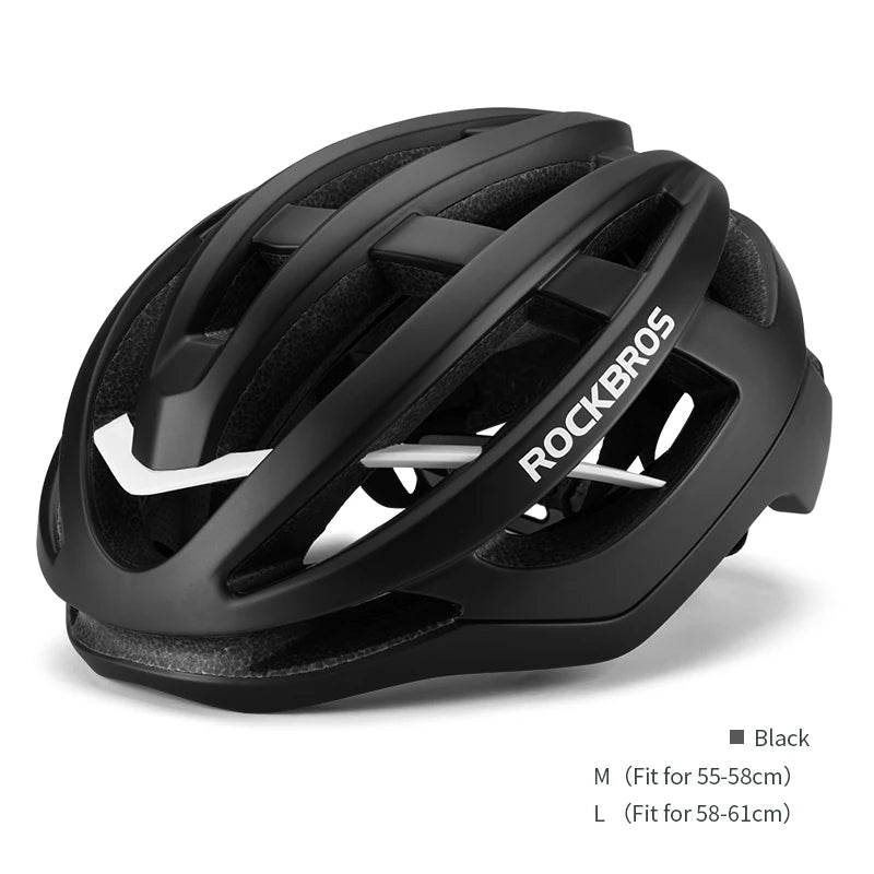 ROCKBROS Bike Helmet MTB Road Cycling Hemets Integrally-molded Men Women Breathable Ventilation Sport Ultralight Bicycle Helmet
