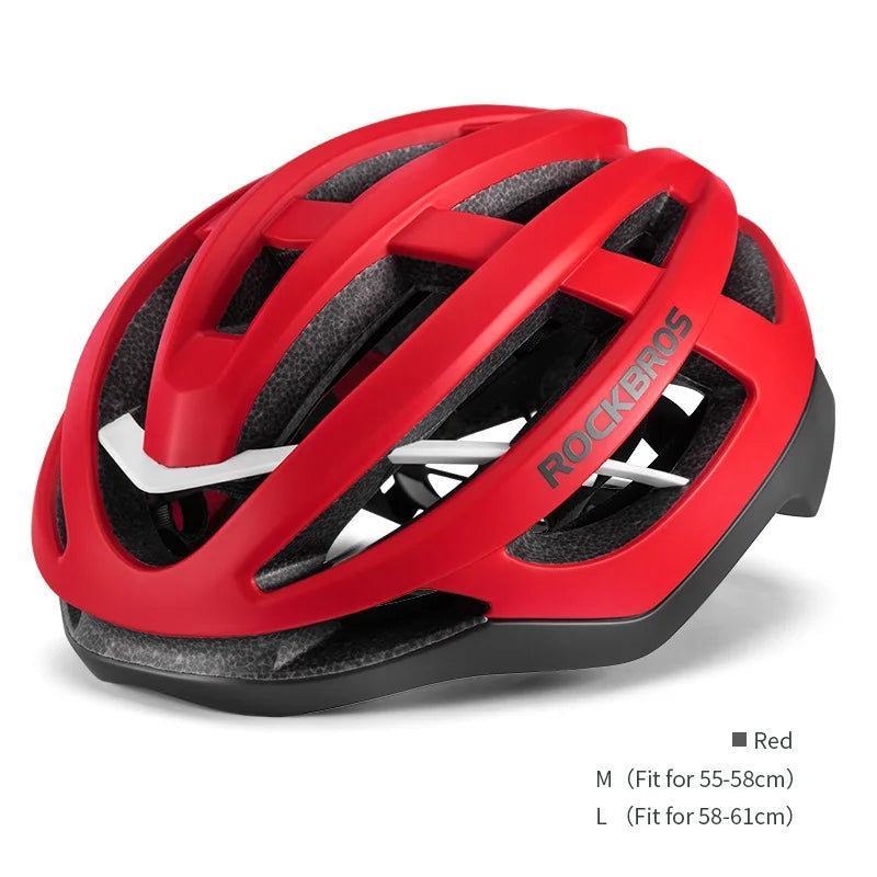 ROCKBROS Bike Helmet MTB Road Cycling Hemets Integrally-molded Men Women Breathable Ventilation Sport Ultralight Bicycle Helmet