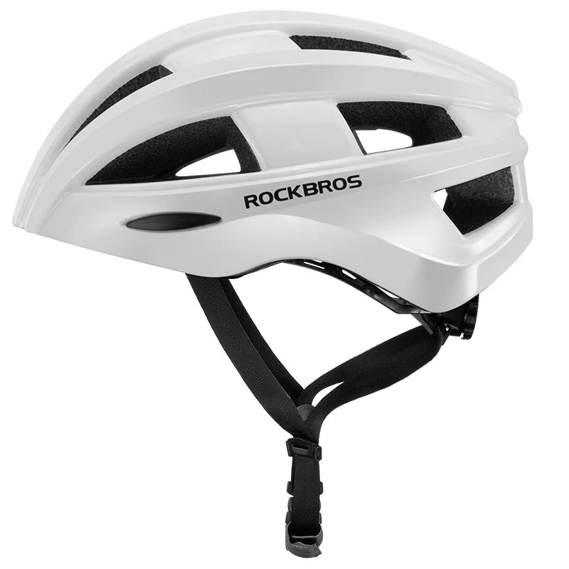ROCKBROS Bicycle Helmet LED Rear Light Rechargeable Intergrally-molded Cycling Helmet MTB Road Bike Helmet Sport Safe Hat Helmet