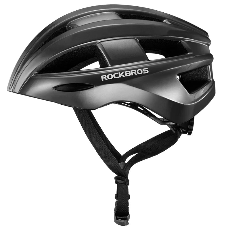 ROCKBROS Bicycle Helmet LED Rear Light Rechargeable Intergrally-molded Cycling Helmet MTB Road Bike Helmet Sport Safe Hat Helmet
