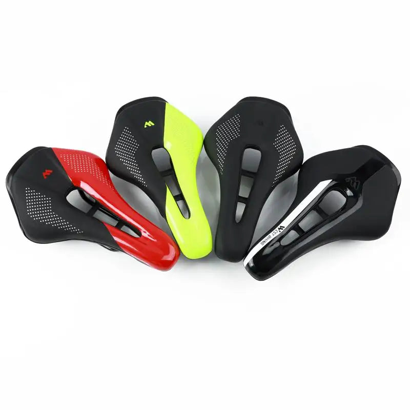 WEST BIKING Bicycle Saddle Hollow Breathable Road Bike Seat Ultralight Durable Shockproof Bicycle Seat Cushion Cycling Parts