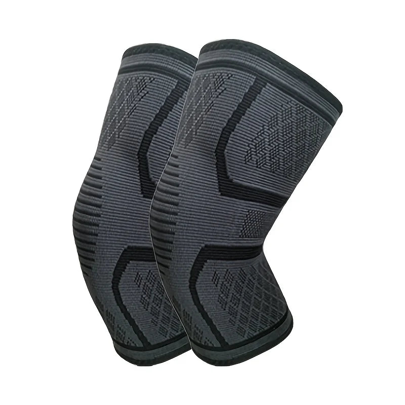 2pcs Elastic Knee Pads Breathable Comfortable and Warm Knee Pads Unisex Suitable for Fitness Training Work and Daily Life Christmas Thanksgiving Father's Day Gift
