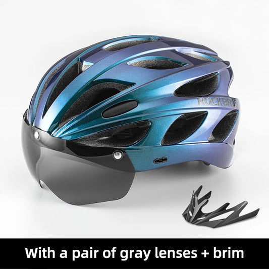 ROCKBROS Bike Helmet EPS Integrally-molded Breathable Lightweight Cycling Safety Helmet Men Women MTB Road Bicycle Helmet