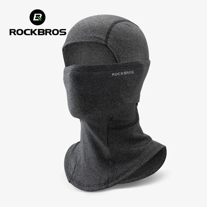 ROCKBROS Winte Maskr Balaclava Scarf Keep Warm Moto Cyling Mask Fishing Skiing Mask Bicycle Scarf Motorcycle Scarf Bike Hat