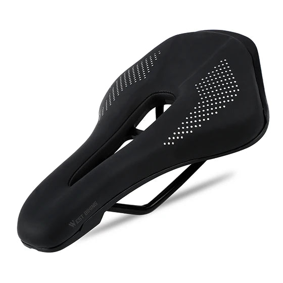 WEST BIKING Bicycle Saddle Hollow Breathable Road Bike Seat Ultralight Durable Shockproof Bicycle Seat Cushion Cycling Parts