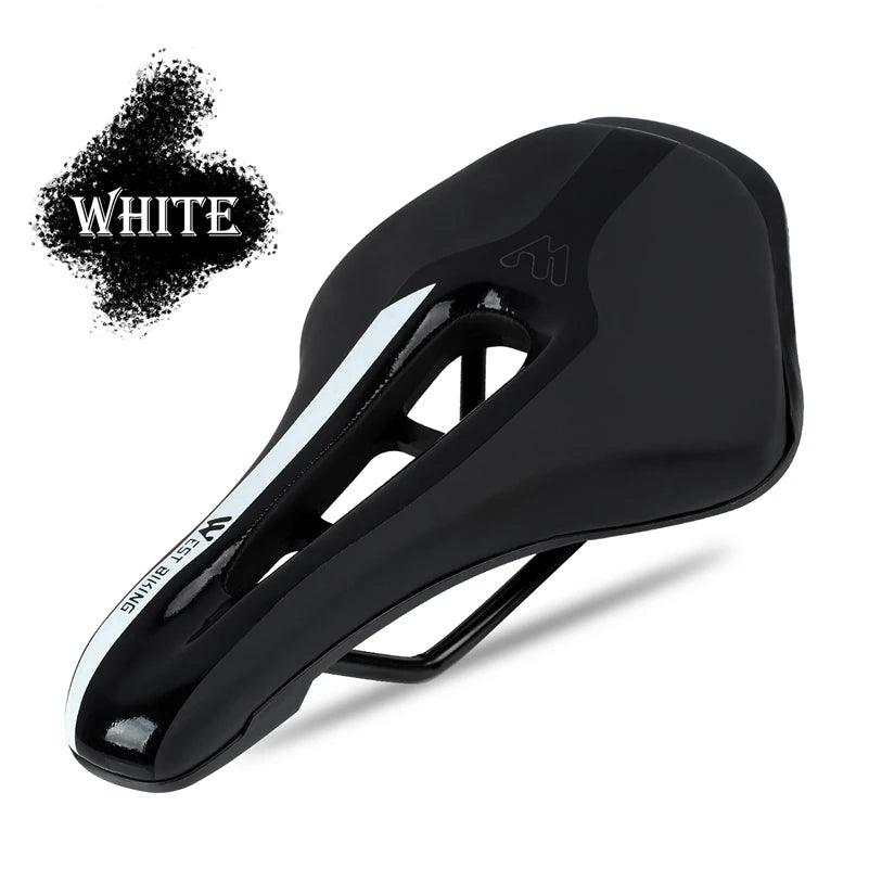 WEST BIKING Bicycle Saddle Hollow Breathable Road Bike Seat Ultralight Durable Shockproof Bicycle Seat Cushion Cycling Parts