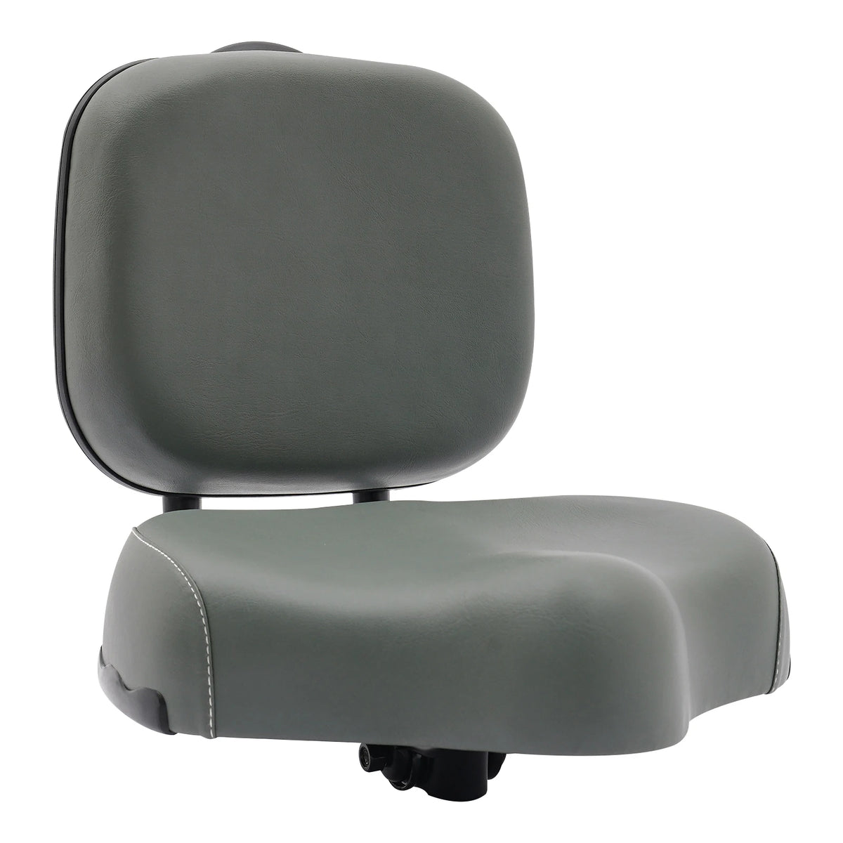 Gray Electric Tricycle Seat With Adjustable Backrest  Iron Frame 23-35cm Height Adjust  For E-Bike Beach Trike Adult Kid Riding