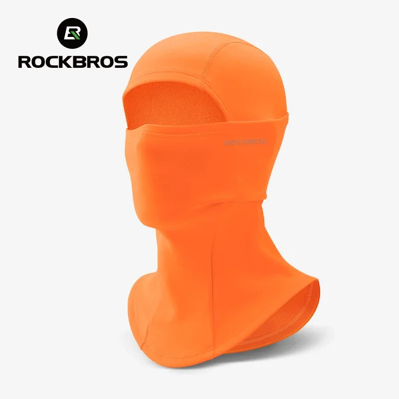 ROCKBROS Winte Maskr Balaclava Scarf Keep Warm Moto Cyling Mask Fishing Skiing Mask Bicycle Scarf Motorcycle Scarf Bike Hat
