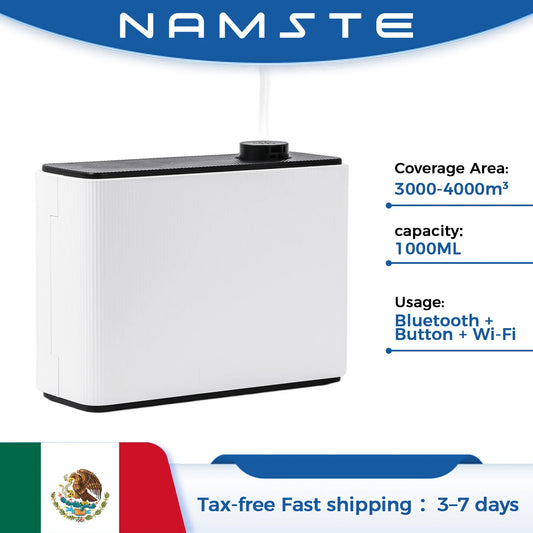 NAMSTE 1000ML Fragrance Diffuser Smart Scent Air Machine for Home Hotel Aroma Diffuser Cover Up To 4000m³ Local Warehouse Ship