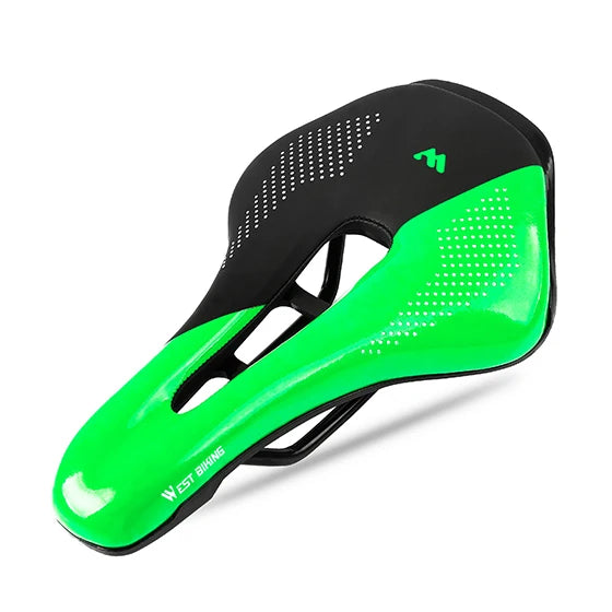 WEST BIKING Bicycle Saddle Hollow Breathable Road Bike Seat Ultralight Durable Shockproof Bicycle Seat Cushion Cycling Parts