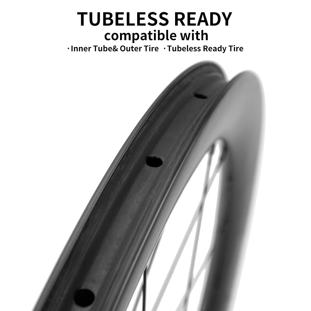 UCI Approved NEW SUPERTEAM Big Discount 50mm Tubeless Carbon Wheelset Road Bike Wheel 700C Carbon Bike Wheels High TG