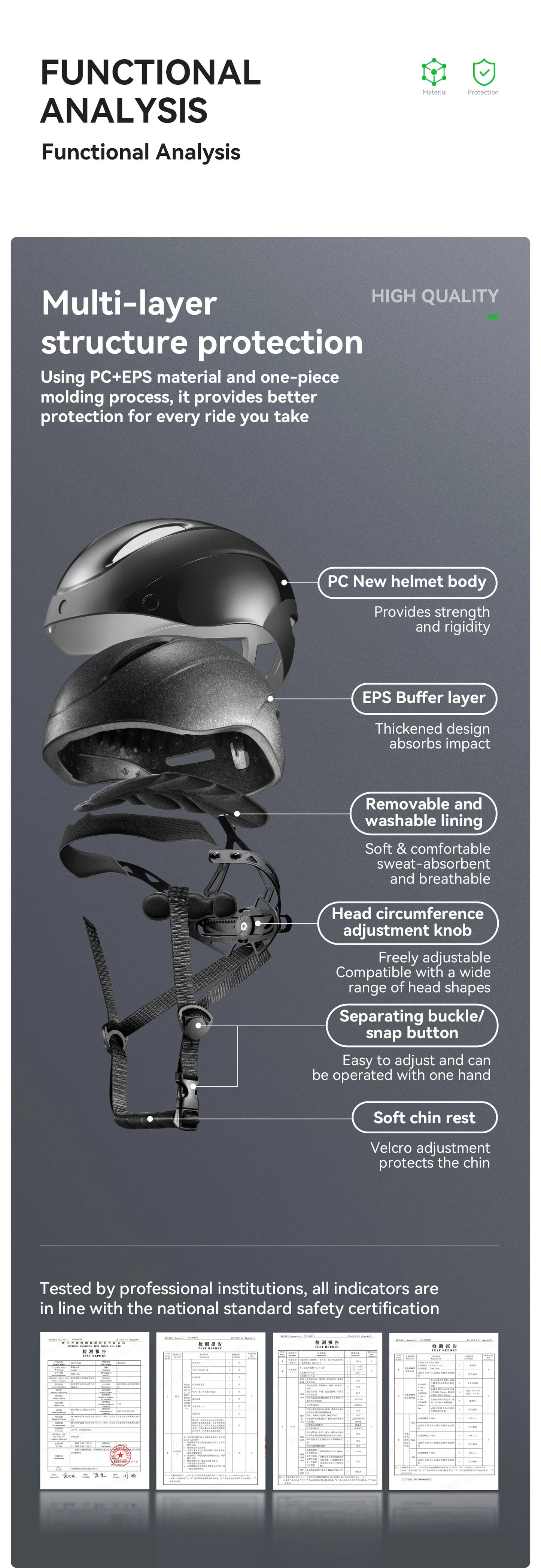 ROCKBROS Bicycle Helmet  Aero Cycling Helmet Integrally-molded Bike Helmet Men Women Goggles Lens MTB Road Cycling Equipment