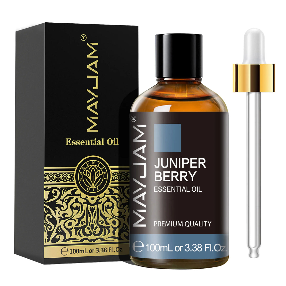 MAYJAM Lavender Vanilla Ylang Ylang Essential Oil Pure Natural Undiluted, 100ml Aroma Oil Peppermint Sandalwood Frankincense Rose Lemongrass Patchouli for Humidifier Diffuser Making Scented Candle ,Geranium Citronella Ginger