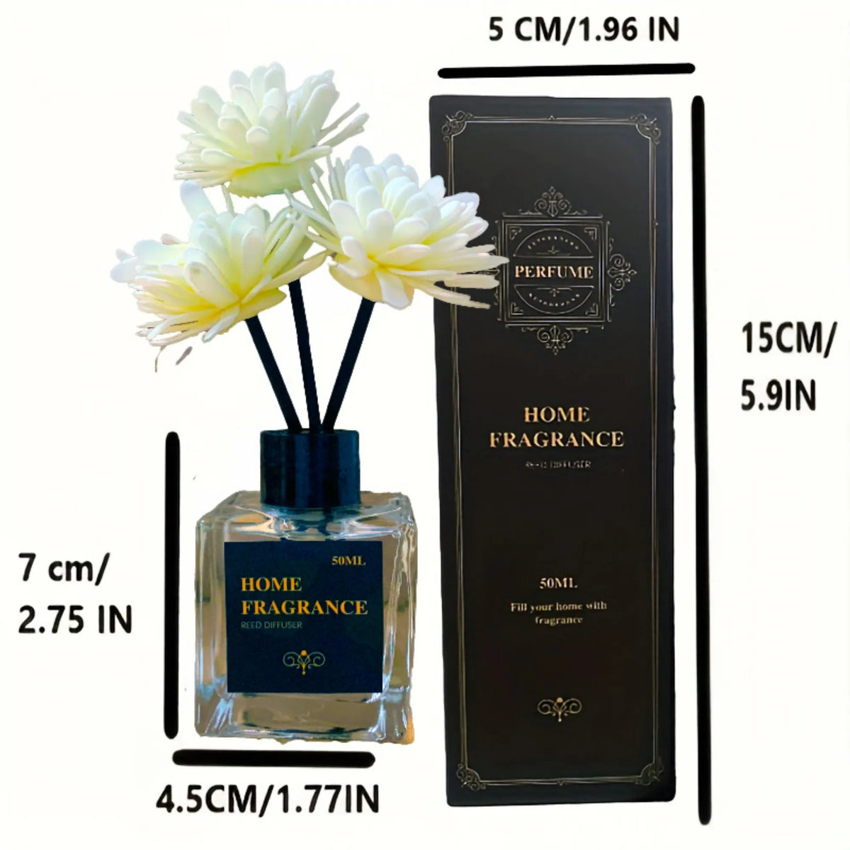 Hot 50ml Reed Diffuser Essential Oil Volatile Hilton Shangri-La Hotel Rattan Aromatherapy Air Freshener Fragrance Home Perfume