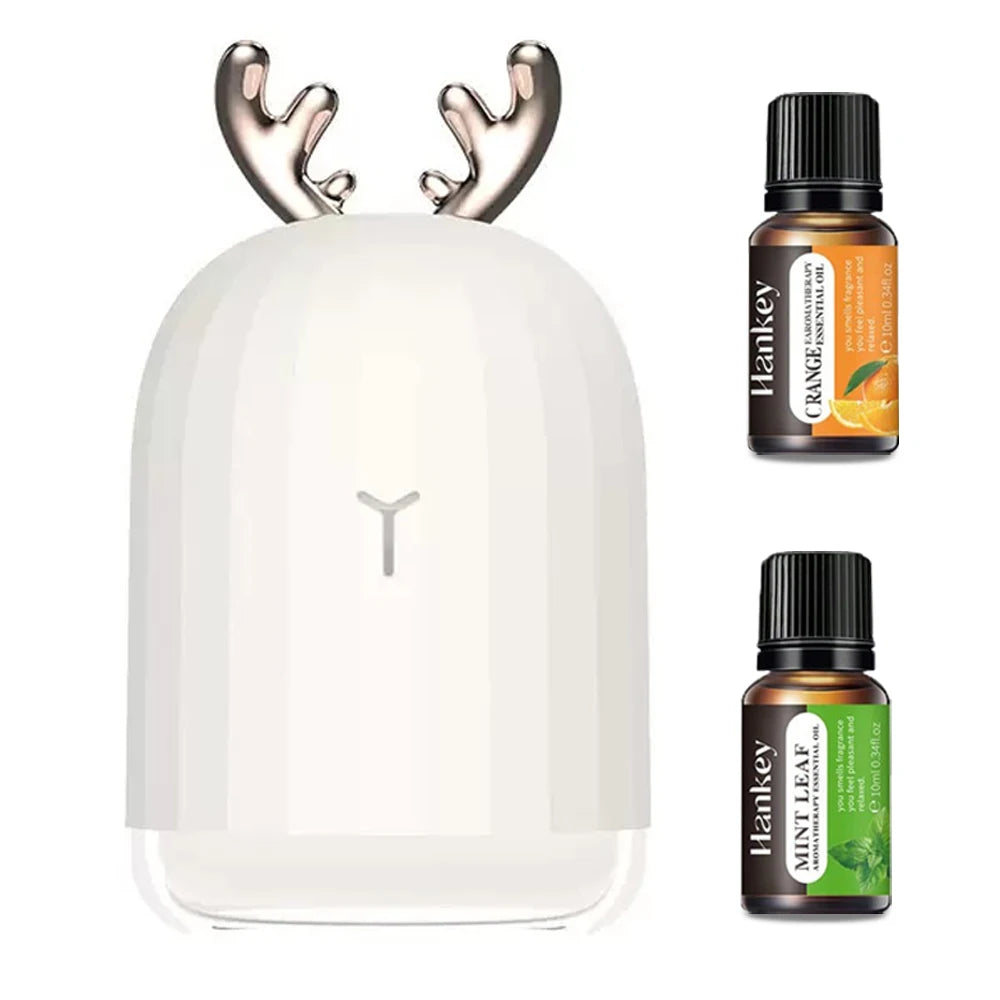 7 Colors of Essential Oil Fireplace Diffuser Mini Flame Aromatherapy Fireplace Humidifier Aromatherapy Oil Diffuser
