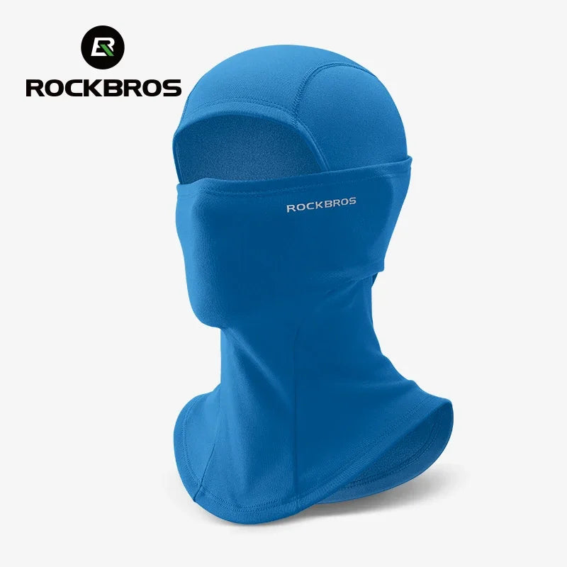 ROCKBROS Winte Maskr Balaclava Scarf Keep Warm Moto Cyling Mask Fishing Skiing Mask Bicycle Scarf Motorcycle Scarf Bike Hat