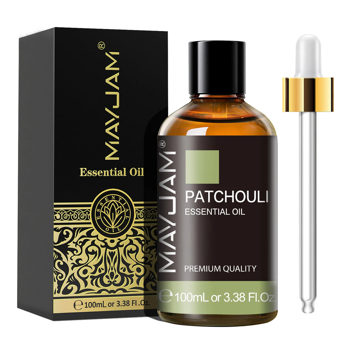 MAYJAM Lavender Vanilla Ylang Ylang Essential Oil Pure Natural Undiluted, 100ml Aroma Oil Peppermint Sandalwood Frankincense Rose Lemongrass Patchouli for Humidifier Diffuser Making Scented Candle ,Geranium Citronella Ginger