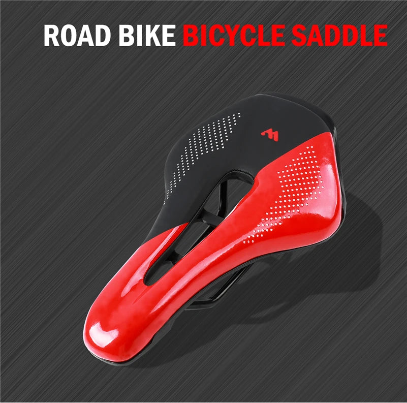 WEST BIKING Bicycle Saddle Hollow Breathable Road Bike Seat Ultralight Durable Shockproof Bicycle Seat Cushion Cycling Parts