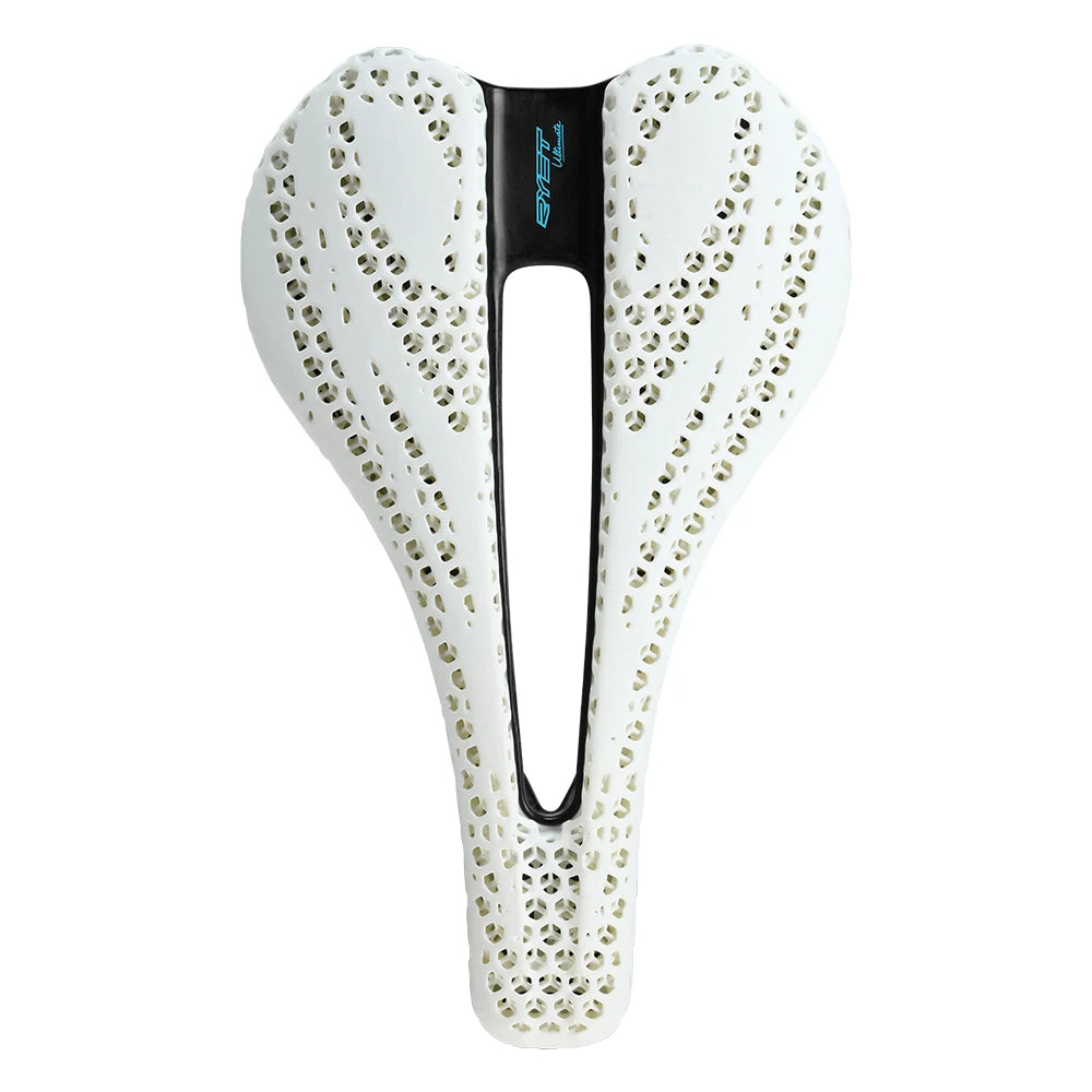 RYET Carbon 3D-printed Bike Saddle 7x7 Rail Saddle Men Women Triathlon Road MTB Mountain Gravel Cycling Saddle Ultralight 135g