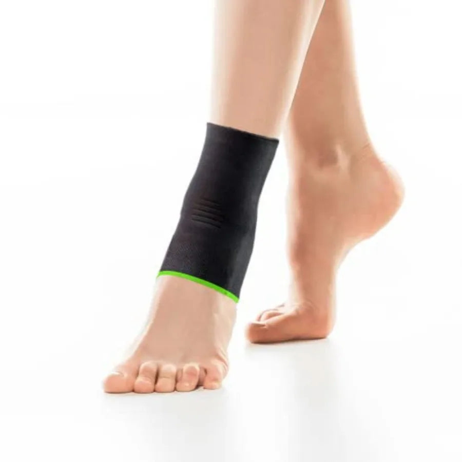 ikido Ankle Brace Compression Sleeve for Work Gym Sports Plantar Fasciitis Support Socks Large Black 1 Pair Comfort Relief